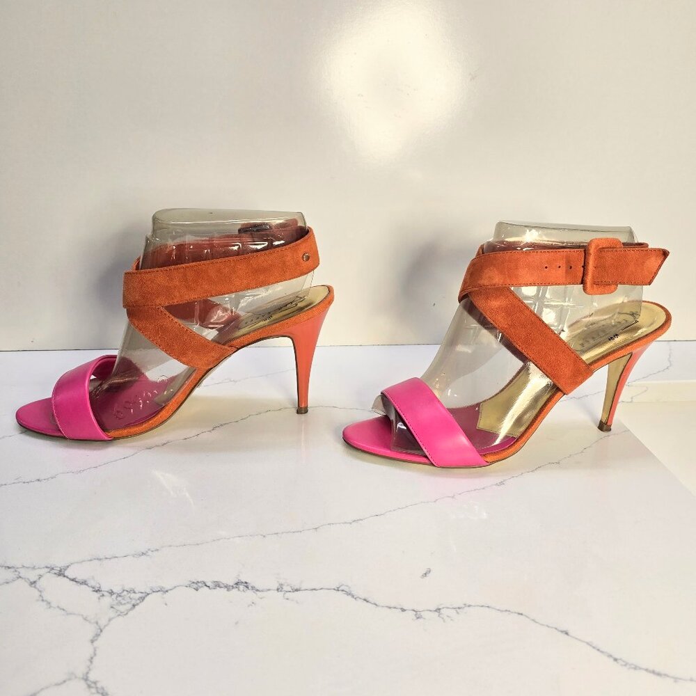 TED BAKER Jolea Colorblock Heels - Size 9 - Picture 4 of 10